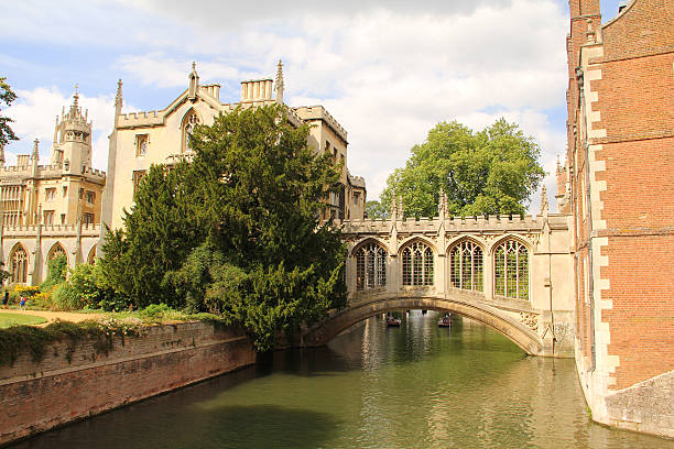 ponte dos suspiros, em cambridge - bridge of sighs - fotografias e filmes do acervo