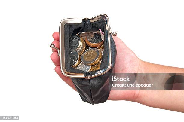Hand Holding Purse With Coins Stock Photo - Download Image Now - Business, Coin, Corporate Business