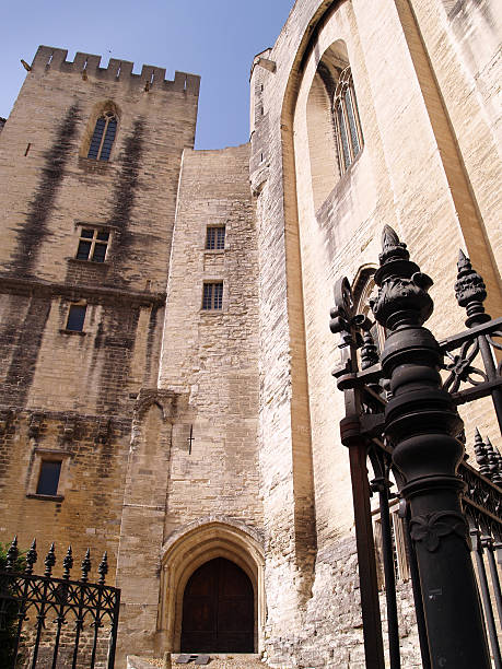 istock Popes' palace in Avignon, France 187921966