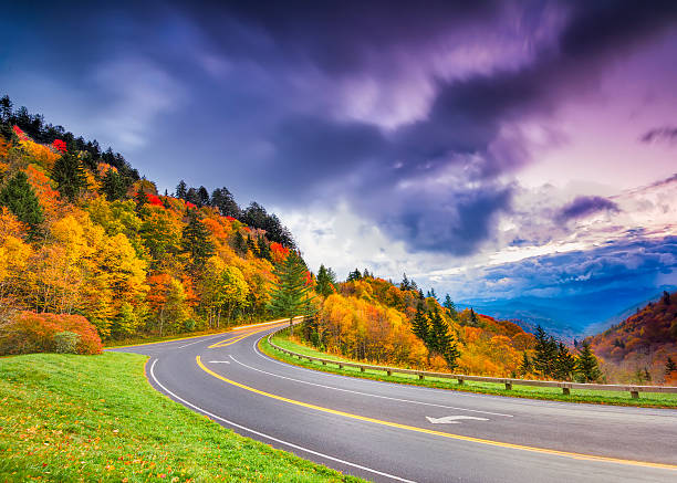 istock Road to the Smokies 187923417