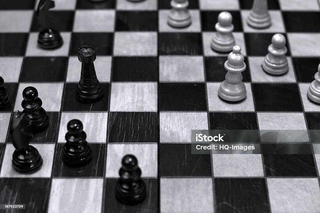 Juego de ajedrez - Foto de stock de Ajedrez libre de derechos