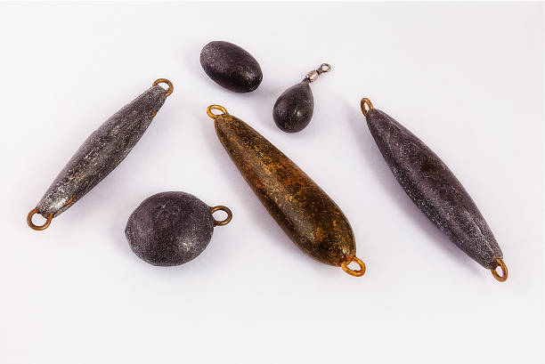 Group Of Fishing Sinkers Stock Photo - Download Image Now - Fishing  Industry, Sinker, Weights - iStock