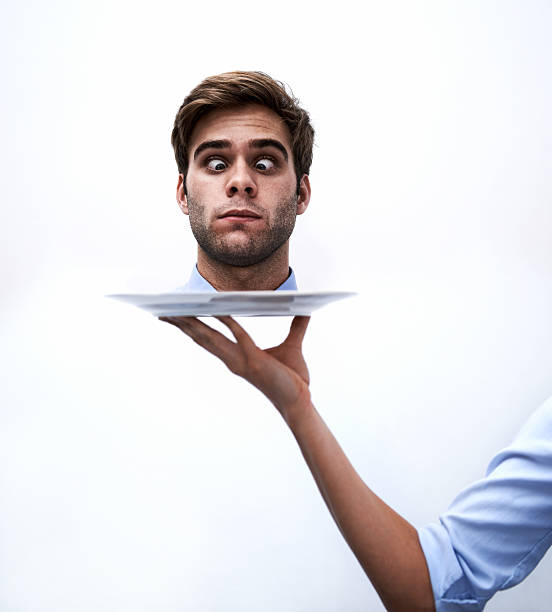istock 1st head on the chopping block - Retrenchment 187924907