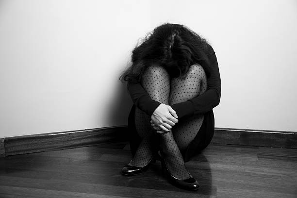 istock businesswoman in depression 187925796