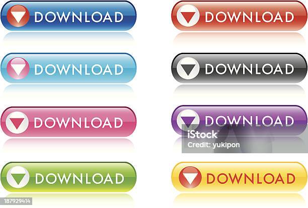 ダウンロードボタンのベクトルを設定 - 矢印のベクターアート素材や画像を多数ご用意 - 矢印, 銀色, まぶしい
