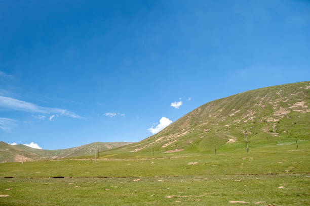 istock The plateau meadows and mountains under clear sky 1879318824