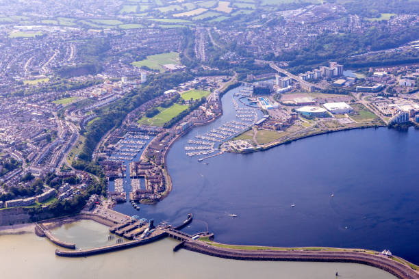 istock Ports Or Harbour From The Air 1879366316