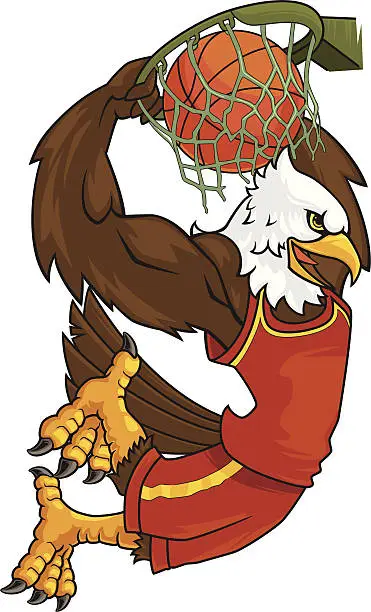 Vector illustration of Eagle Dunk