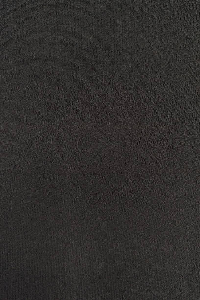 istock Detailed texture of black woolen cloth surface. Abstract background or texture. Blank for design 1879374735