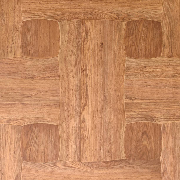 istock Seamless pattern of natural bright brown wood pattern texture background linoleum 1879378940