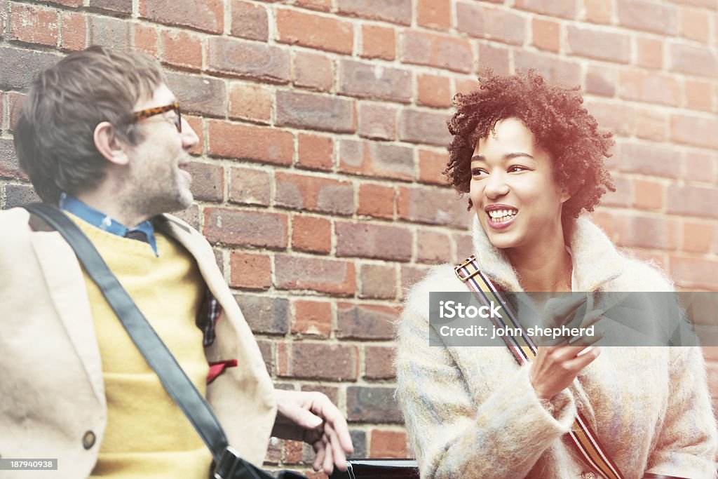 Zwei Freunden - Lizenzfrei Blendenfleck Stock-Foto