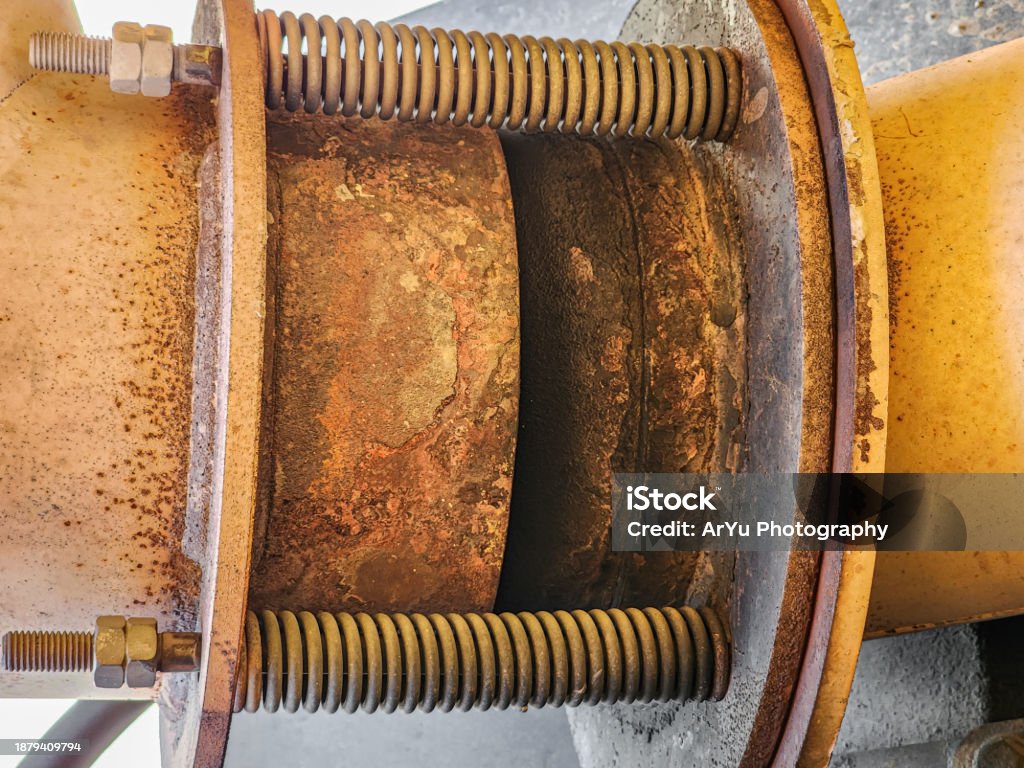 Pipe Rusty Condition Rusty Pipe Connections A Corroded Link Compromising Structural ...