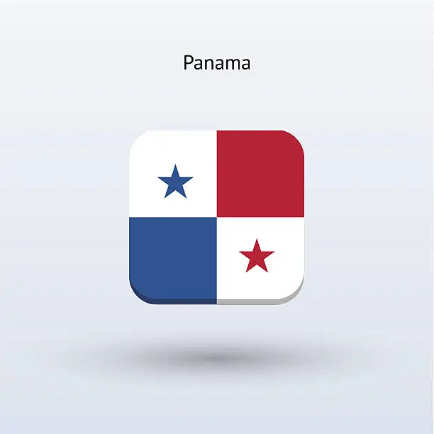 Vector illustration of Panama Flag Icon