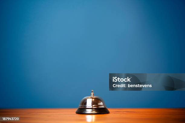 Hotel Bell Stock Photo - Download Image Now - Bell, Hotel Reception, Service Bell