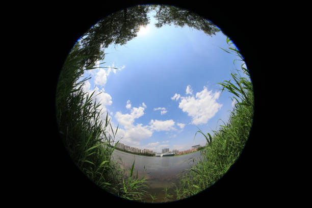 istock Waterfront City Scenery, Luannan County, Hebei Province, China 1879451370