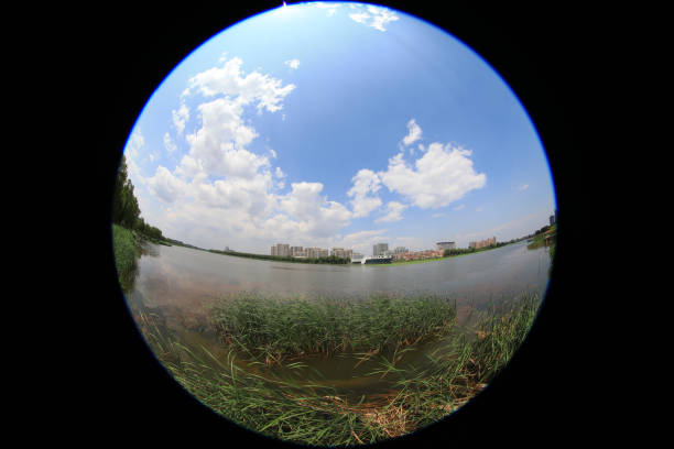 istock Waterfront City Scenery, Luannan County, Hebei Province, China 1879451716
