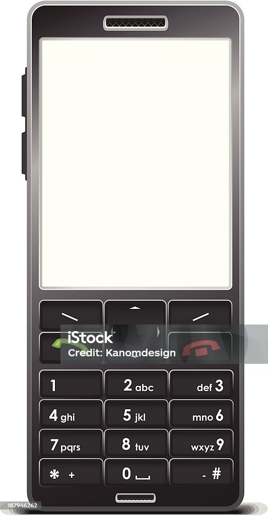 mobile Handy - Lizenzfrei Berührungsbildschirm Vektorgrafik