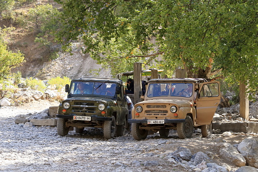 August 21 2023 - Kyrgyzstan: the old soviet and russian cars still working in Central Asia