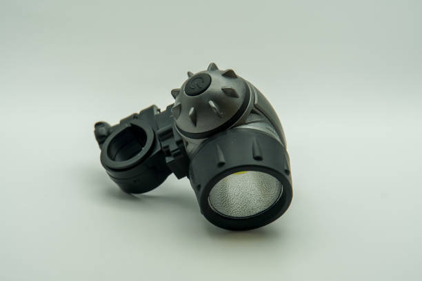 istock Safety light for the bicycle on a white background 1879490872