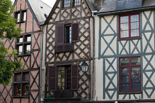 istock Half-timbered house in Tours 187952397