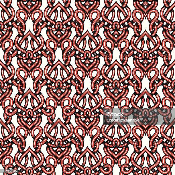 Monogramme Motif Sans Couture Vecteurs libres de droits et plus d'images vectorielles de 1970-1979 - 1970-1979, A la mode, Abstrait