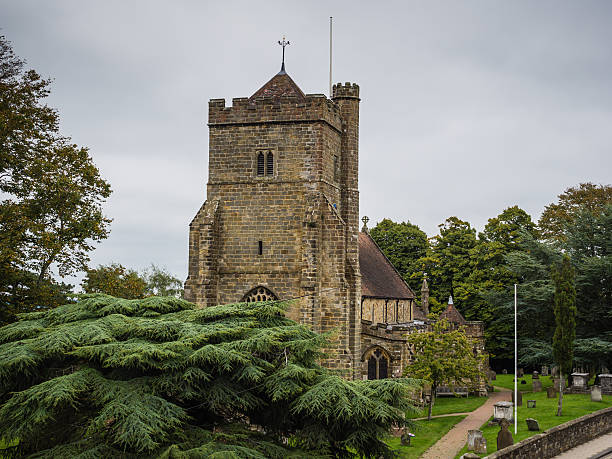 istock Church at site Battle of Hastings 187957843