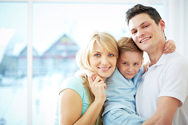 istock Happy young family 187963333
