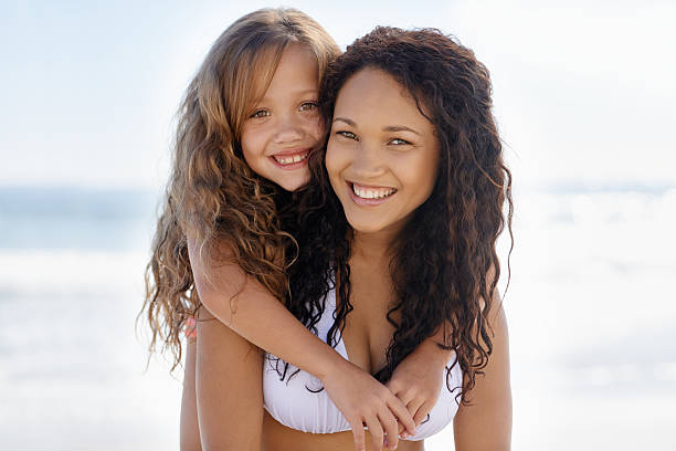 istock Mom and me at the beach! 187963658