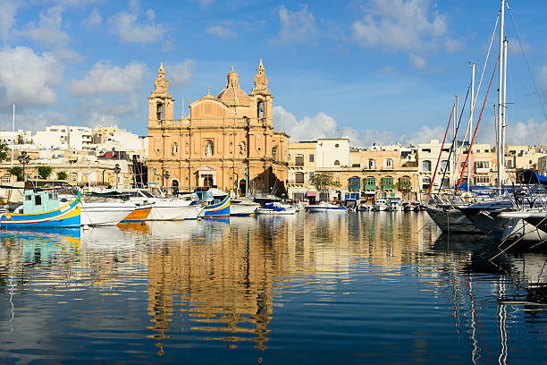 istock Msida Creek Harbor in Valletta Malta 187963941