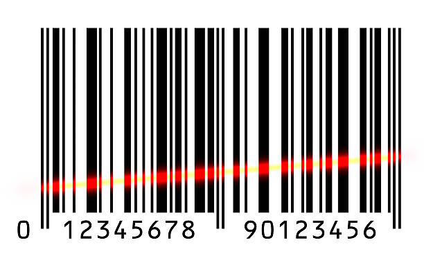 leitor de código de barras - bar code reader bar code reading laser imagens e fotografias de stock