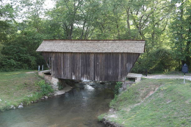istock Helen Georgia Covered Bridge 1879690550