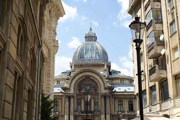 Old building in Bucharest, Romania