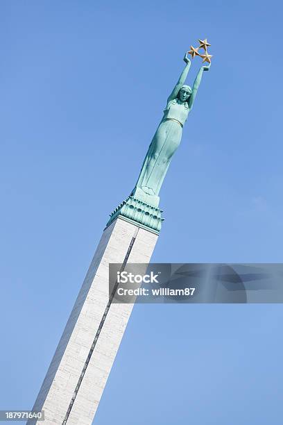 Freiheitdenkmal In Riga Stockfoto und mehr Bilder von Architektur - Architektur, Baltikum, Blau