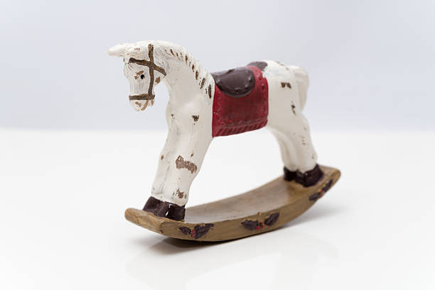 istock Antique toy rocking horse (XXXLarge) 187974277