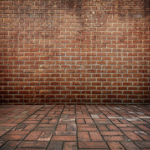 istock Concrete brick walls and floor 187976383