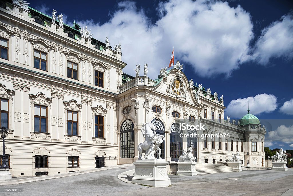 Upper Belvedere building in Vienna, Austria Austria Stock Photo