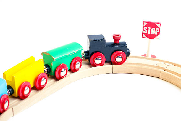istock Wooden toy train 187978871