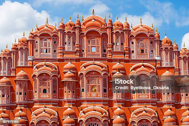 Hawa Mahal Palace In Jaipur Stock Photo - Download Image Now - Hawa Mahal, Jaipur, India