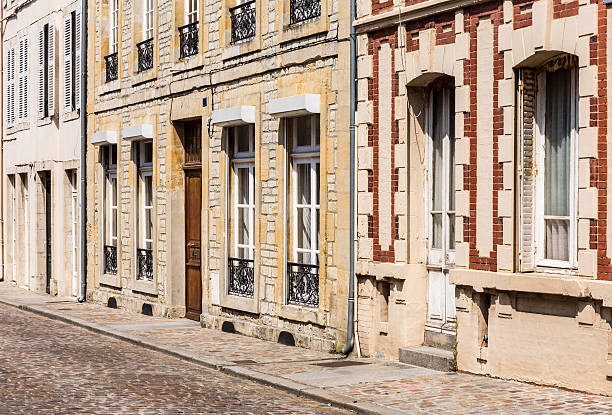 istock Seaside street – Normandy, France 187979778