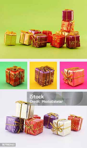 Foto de Presente De Natal e mais fotos de stock de Branco - Branco, Caixa - Recipiente, Caixa de presentes