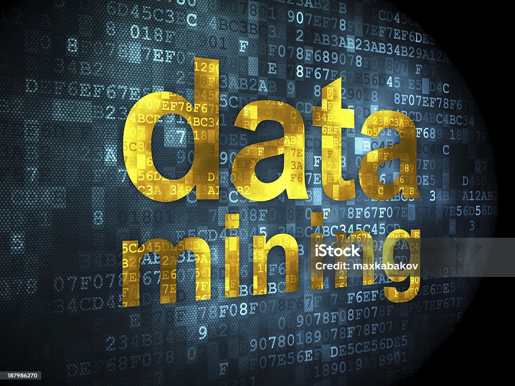 Information Concept Data Mining On Digital Background Stock Photo -  Download Image Now - iStock