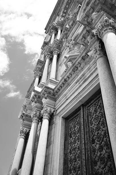 istock The facade of cathedral in Girona. 187986382