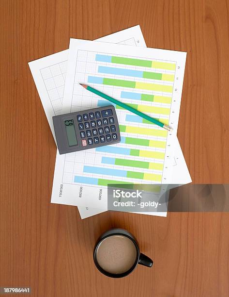 Break At Work Stock Photo - Download Image Now - Financial Planning, Above, Blank