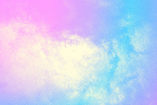 Soft, Holographic Clouds Background