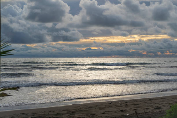 istock Sunset on Las Lajas beach in Panama 1879872937