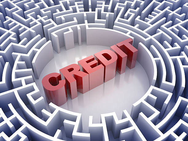 Maze with CREDIT word
