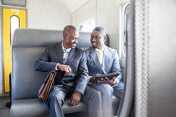 istock African businessmen commuting on their way to work. 187988853