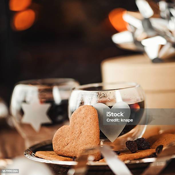 Natal Decorações E Glögg - Fotografias de stock e mais imagens de Bebida - Bebida, Bebida Alcoólica, Bebida Quente