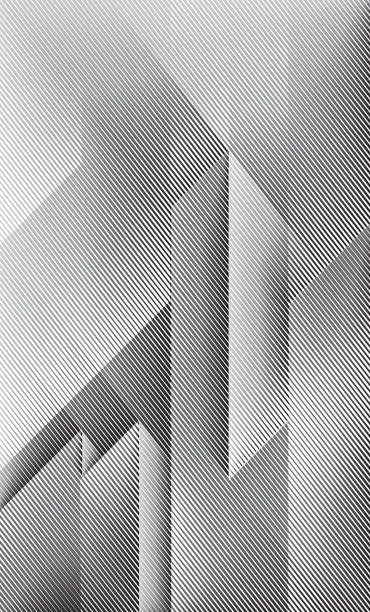 Abstract background with vertical geometric shapes