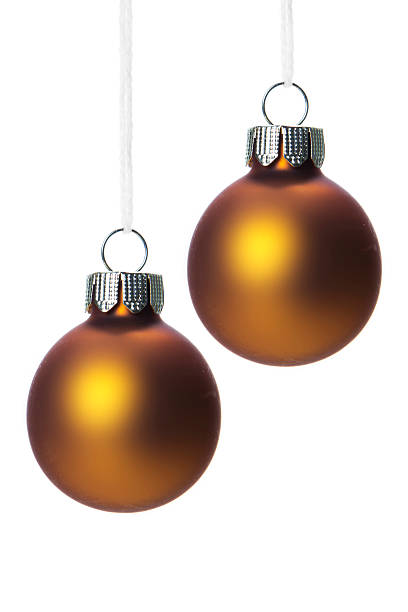 istock Christmas, Christmas balls bronze 188000089